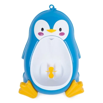 Baby Boy Potty Toilet Training Penguin Children Stand Vertical Urinal Boys Pee Infant Toddler Wall-Mounted