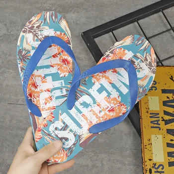 Flip Flops Vyriški batai 2022 m. vasara Nauji plokšti neslystantys laisvalaikio vasaros batai Lauke Peep Toe Holiday Beach Sandalai Sandalija Hombre
