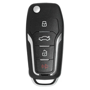 1 gabalas Xhorse XKFO01EN Universal Wire Remote Key Fob 4 Button For Ford Style For VVDI Key Tool