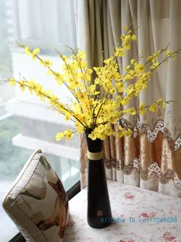 1 vnt Puokštė Dirbtinis Oncidium Drugelis Orchidėja Šilko gėlė Namų vakarėlio dekoravimas 2 Spalva Galima F116