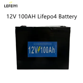 12V 12.8V 100Ah LiFePO4 baterija RV kemperiams, golfo vežimėliui, bekelei ir kt.