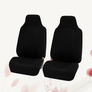 2 sėdynių automobilio užvalkalas visas tinklinis audinys Universali automobilio pagalvėlė Patvari automobilio apsauga Kilimėlis Automobilio salono aksesuaras Juoda