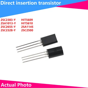 20PCS tranzistorius DIP 2SC2383-Y 2SA1013-Y 2SC2655-Y 2SC2328-Y HIT5609 HIT5610 2SA1145 2SC2500