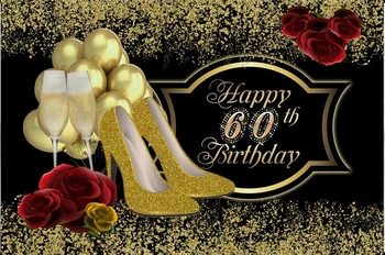 30-asis 40-asis 50-asis 60-asis 70-asis gimtadienis Spindesys Šampanas rožių žiedų fonai Vakarėlių reikmenys Fotografijos studijos fonai
