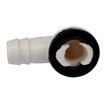 36ft oro kondicionieriaus išleidimo žarnos padalijimo korpuso išleidimo rinkinys guminis žiedas jungtis ABS medžiaga, tinkama įvairiems aukščiams