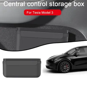 Akinių rėmas Nešiojama dėžutė Pakabos laikiklis Akiniai Automobilio salono organizatorius Laikymo dėžutė Akiniai nuo saulės Dėklas Tesla Model 3 Y