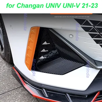 Automobilio priekinio galinio rūko žibinto rėmas, skirtas Changan UNIK UNIV 2021-2023 automobilio šoninės apdailos apsaugos įspėjamosios šviesos dangtelio išoriniai priedai