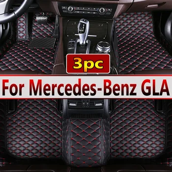 Automobilių kilimėlių grindys Mercedes-Benz GLA EQA H247 2021 2022 2023 Neperšlampami automobiliniai kilimėliai Pilnas komplektas Tapis Voiture Automobilių aksesuarai Interjeras