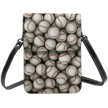 Beisbolo krepšys per petį Sportinė vintažinė odinė gatvės apranga Mobiliųjų telefonų krepšys Moteriški dovanų maišeliai