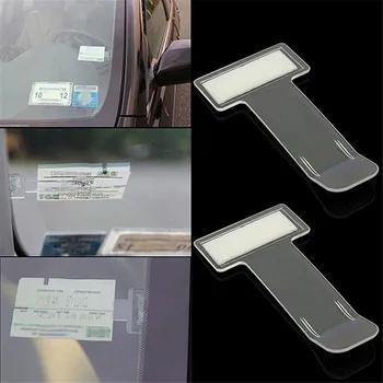 Car Vehicle Parking Ticket paper Clip Sticker for hyundai tucson opel astra k mokka volvo xc60 ford focus 3 mondeo