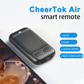 CheerTok Air Bluetooth belaidis mobiliojo telefono nuotolinio valdymo pultas CHP03 kišeninis daugiafunkcis padas Oro pelė telefono planšetiniam kompiuteriui