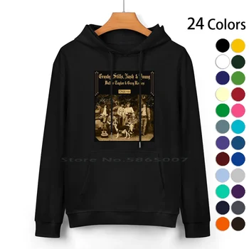 Csny Band Pure Cotton Hoodie Sweater 24 Colors Csny Logo Csny Yutobe Csny Music Crosby Stills Nash And Young Crosby Stills Nash