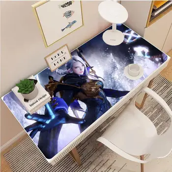 Game Lost Ark Mousepad Mouse Pad Mouse Mat with Pad Prime Gaming XXL Keyboard Pad Stitch Padding Mat