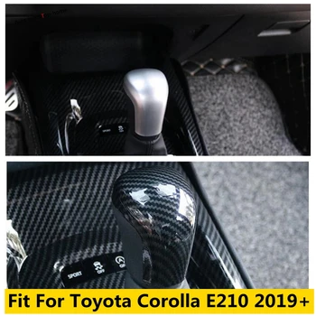 Greitis Pavarų perjungimo galvutės dangtelio apdailos apsaugos lipdukas tinka Toyota Corolla E210 2019 - 2023 Interjero aksesuarai