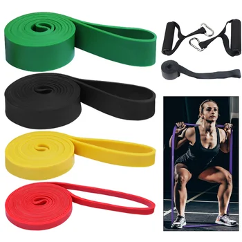 Heavy Duty Latex Resistance Band Exercise Elastic Band for Sport Strength Pull Up Assist Band Workout Pilates Fitness Equipment