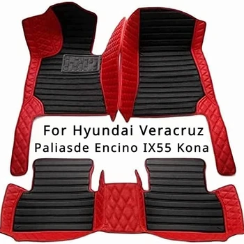 Individualūs automobilių grindų kilimėliai Hyundai Veracruz IX55 Palisade Encino Kona Auto Carpets Coche Accessorie Pėdų aksesuarai Interjeras