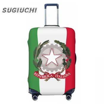 Italija Šalies vėliava Bagažo dangtis Lagaminas Kelionių aksesuarai Atspausdintas Elastinis dulkių dangtelis Krepšys Vežimėlio dėklas Apsauga