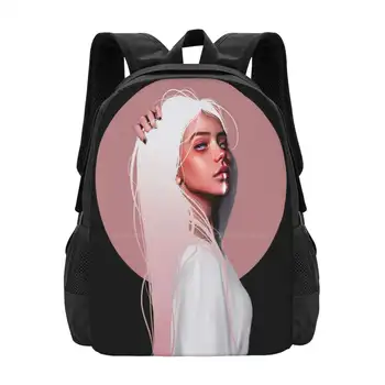 Josie Iv Fashion Pattern Design Travel Laptop School Backpack Bag Colour Model Modern