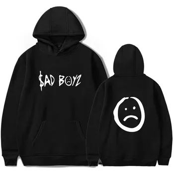 Junior H Sad Boyz atributikos gobtuvai Unisex džemperis su gobtuvu Laisvalaikio drabužiai