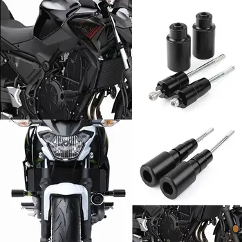 Kawasaki Ninja 650 Z650 Z650RS 2017-2022 2023 Motociklų apsaugos nuo susidūrimo dangteliai Išmetimo slankikliai Apsaugos nuo kritimo rėmo slankiklis Buferis