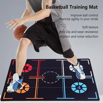 Krepšinio treniruočių kilimėlis Kamuolio valdymo praktika Neslidus sulankstomas krepšinis Koja Kilimėlis Treniruotės Pagalbinė įranga
