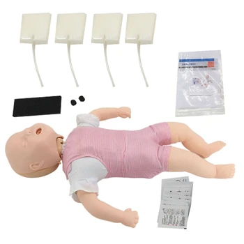 Kūdikių užspringimo prevencija ir CPR simuliatorius Kūdikių kvėpavimo takų blokavimo mokymo manekenų rinkinys vaikų priežiūros paslaugų teikėjams ir tėvams