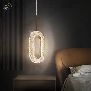 Lustre LED pakabinami šviestuvai pakabinami šviestuvai luboms virtuvė namų valgomojo stalas naktinis svetainės dekoras Šiaurės šalių šviestuvas