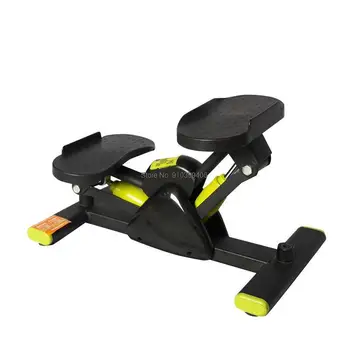 Mini laiptų laiptelis mankštai Fitneso aerobiniai bėgimo takeliai su pasipriešinimo juostomis ir LCD monitoriumi Numesti svorio Tylus pedalų aparatas