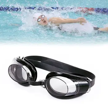 Moterys Vyrai Suaugę Vandeniui atsparūs antirūkiniai Plaukimo akiniai Nustatykite UV apsaugą