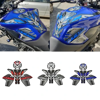 Motociklo degalų bako lipdukas Yamaha MT-09 Mt-09 MT09 2014 2015 2016 2017 2018 2019 2020 2021 Degalų bakas 5D Perspective Sticke