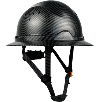 naujo tipo pilno krašto kieta skrybėlė inžinieriui pramoninės statybos saugos šalmas kieta skrybėlės pakaba HDPE 6 taškų reguliuojamas