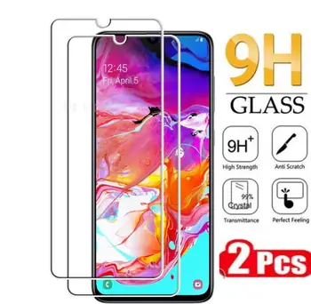 Originalus apsauginis grūdintas stiklas, skirtas Samsung Galaxy A70 6.7 colių Samsung GalaxyA70 A705FN A705 ekrano apsauginė plėvelė
