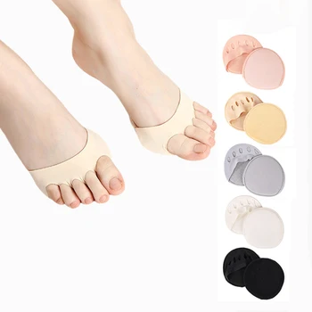 Penki pirštai Priekinės kojos pagalvėlės Moterys Aukštakulniai Pusė vidpadžių Nuospaudos Varnalėšos Pėdų skausmo malšinimas Pėdų pagalvėlės Nematomos kojinės Pėdų priežiūros įrankis