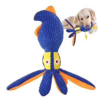Pet Octopus Plush Toy Pet Supplies Plushie Toy for Cat And Dog Dog Interactive Teething Plush Chew Toy Outdoor Puppy Toys