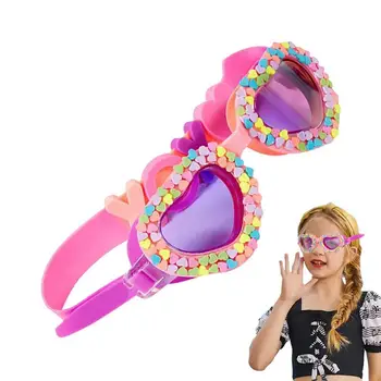 Profesionalūs plaukimo akiniai Kids Girl plaukimo akiniai Anti-Fog UV silikoniniai vandeniui atsparūs plaukimo akiniai vaikams Dovanos