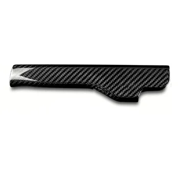 Real Carbon Fiber rankinio stabdžio dangtelio rankinė stovėjimo stabdžio rankena, skirta Jetta MK3 Golf 6 MK5 MK6 EOS