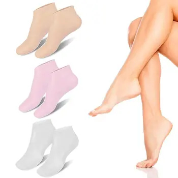 Skausmą malšinančios silikoninės drėkinamosios kojinės Pašalinkite negyvą odą Negyva oda Pašalinkite apsauginę pėdų SPA pedikiūro kojines Daugkartinio naudojimo