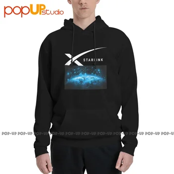 Spacex Starlink dizainas Džemperiai su gobtuvu Džemperiai su gobtuvu Minkštas dizainas Natūralus Geriausia kokybė