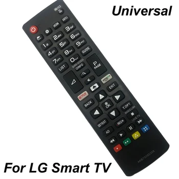 Universalus televizoriaus nuotolinio valdymo AKB75095308 skirtas LG išmaniajam televizoriui Netflix 43UJ6309 49UJ6309 60UJ6309 65UJ6309 43LJ614V 43UJ6307 55UJ6307 6