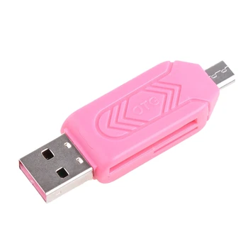 USB kortelių skaitytuvas, USB 2.0 kortelių skaitytuvas OTG adapteris, skirtas TF,