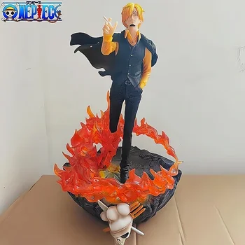 Vieno gabalo veiksmo figūra Kraujas Vinsmoke Sanji figūrėlė Anime kolekcija PVC modelis Statula Lėlė Vaikų žaislai Dekoravimo dovanos