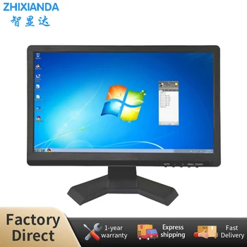 Zhixianda 15,6 colio kompiuterio monitorius 1920 * 1080 HD IPS ekranas LCD namų saugumas Pramoninis dispplay su VGA / HDM sąsaja