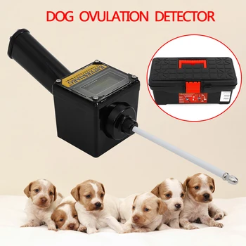 Šunų veisimo testeris 9V šunų nėštumo planavimas Ovuliacijos detektorius Šunų veisimo poravimosi įrankis su juoda dėžute